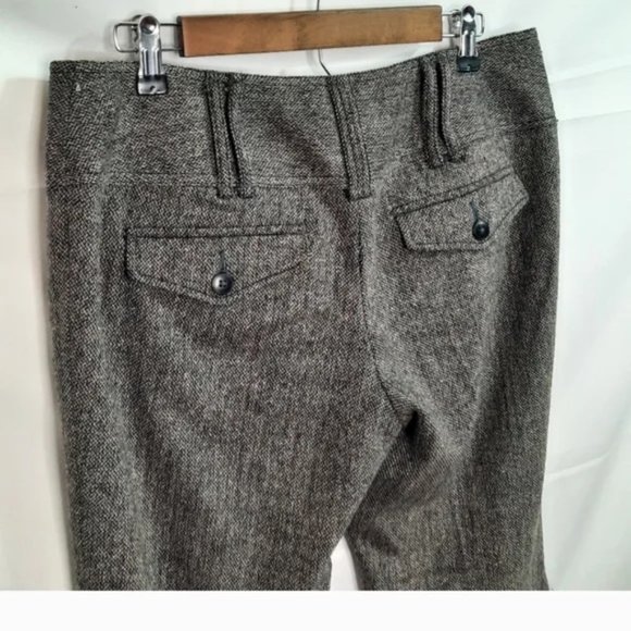 Free People Wide Leg Tweed Trousers Size 10 - Picture 4 of 9